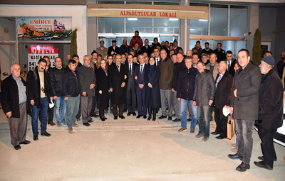 BAŞKANLAR SÜTLÜCE SAKİNLERİ İLE BULUŞTU